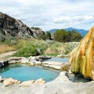 travertine hot springs