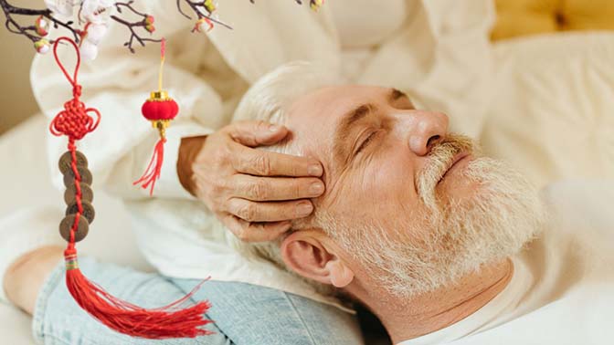 geriatric massage and elder care massage