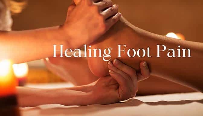 reflexology for healing foot pain