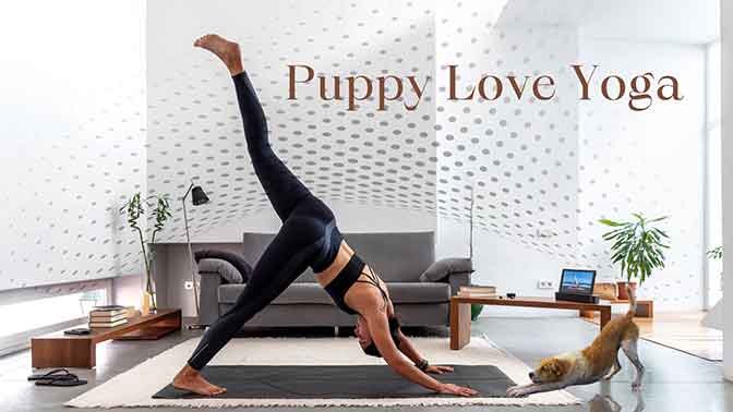 puppy love yoga