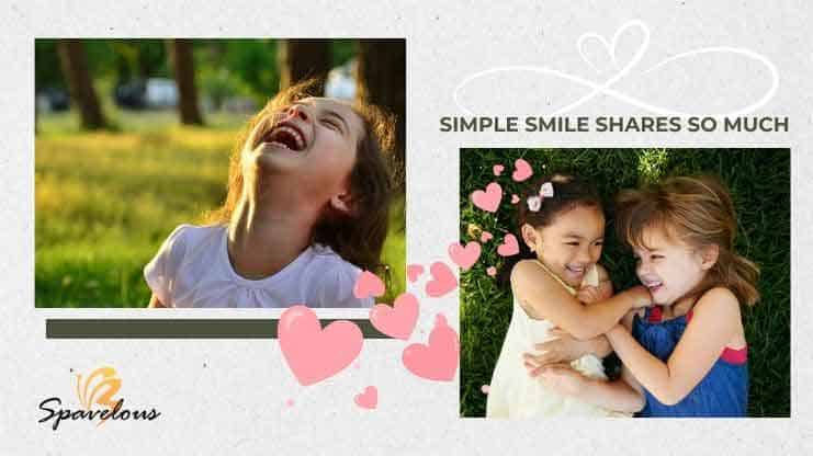 simple smile shares so much
