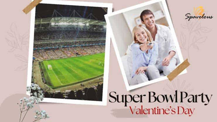 valentine's day into super bowl party
