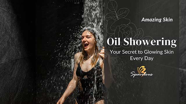 embracing oil showering as a relaxing self-care ritual