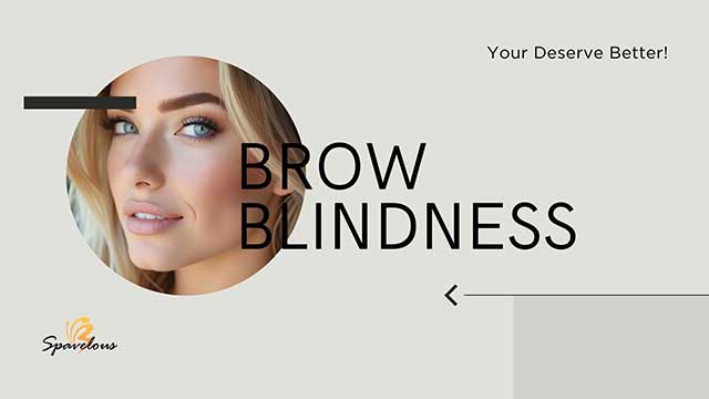 the impact of brow blindness