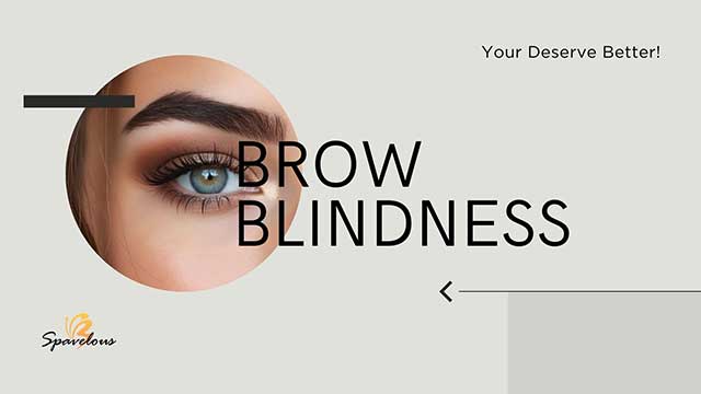 the psychology behind brow blindness