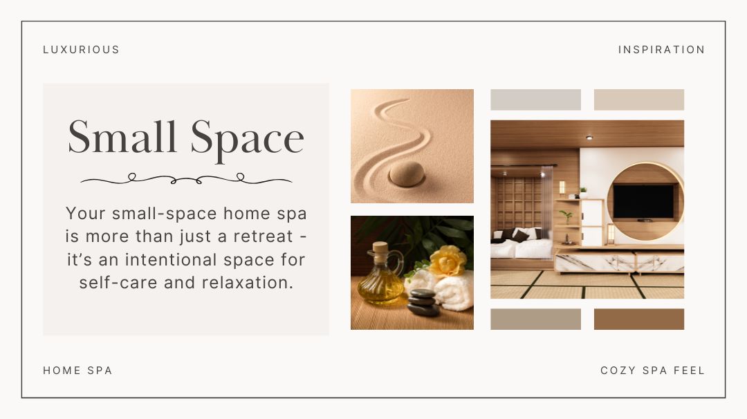 transform your small space into a luxurious home spa